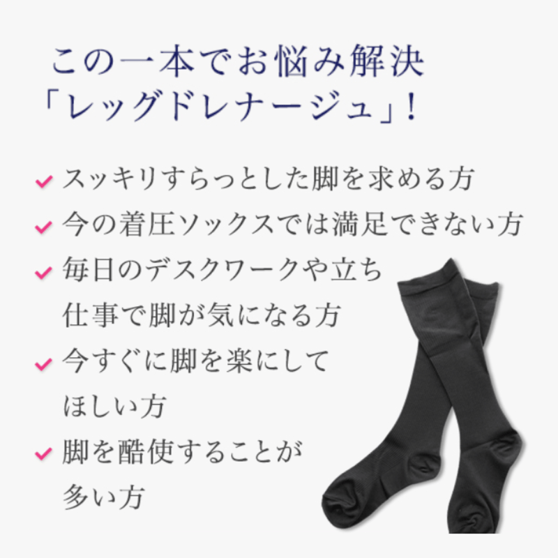 むくみやすい毎日に、おうち着圧ケア